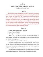 BÀI GIẢNG KINH tế CHÍNH TRỊ   CHUYÊN đề KINH tế VI mô,  NHỮNG vấn đề CHUNG về KINH tế VI mô và lý THUYẾT CUNG   cầu