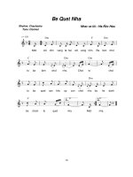 Lời bài hát Bé quét nhà