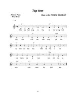 Lời bài hát Tập đếm Hoàng Công Sử