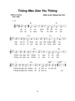 Lời bài hát Trường Mẫu giáo yêu thương