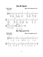 Lời bài hát Hoa bé ngoan