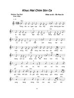 Lời bài hát Khúc hát chim sơn ca