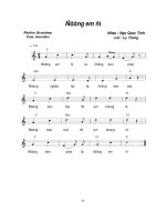 Lời bài hát Đường em đi