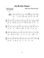 Lời bài hát Em đi chơi thuyền