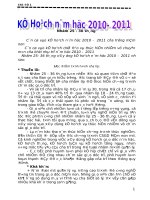 Giáo án trẻ từ 25 đến 36 tháng tuổi