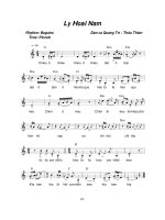 Lời bài hát Lý hoài nam