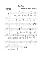 Lời bài hát Bụi phấn