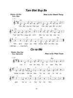 Lời bài hát Tạm biệt búp bê