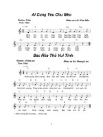 Lời bài hát Ai cũng yêu chú mèo