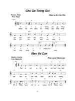 Lời bài hát Chú gà trống gọi