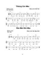 Lời bài hát rửa mặt như mèo