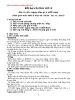 Kế hoạch chủ đề gia đình ngày nhà giáo Việt Nam trường Mẫu giáo