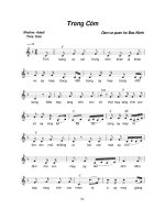 Lời bài hát Trống cơm và em đi qua ngã tư đường phố