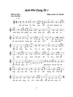 Lời bài hát Anh phi công ơi