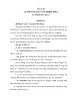 BÀI GIẢNG KINH tế CHÍNH TRỊ   CHUYÊN đề KINH tế VI mô   lý THUYẾT HÀNH VI của NGƯỜI sản XUẤT và NGƯỜI TIÊU DÙNG