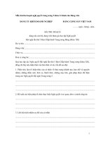 Bài thu hoạch nghị quyết trung ương 5 khóa 12