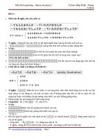 Giải thích ngữ pháp tiếng việt cuốn minna no nihongo chuukyuu i 