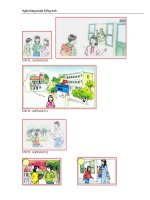 bộ tranh tiếng anh 7 cả năm theo từng bài 