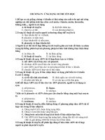 30010 58 câu ứng dụng di truyền học