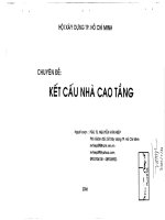 Chuyên đề kết cấu nhà cao tầng   pgs ts nguyễn văn hiệp, 123 trang 