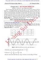 Chuyên đề đồ thị dao động cơ