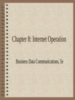 Business data communications 5e by stallings chapter 08
