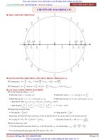 HỆ THỐNG CÔNG THỨC   DAO ĐỘNG CƠ