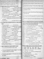 Bài Tập tiếng anh 9 Mai lan Hương unit 78