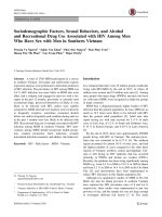 22 sociodemographic factors