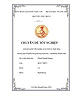 Giải pháp phát triển nghiệp vụ bảo lãnh tại Ngân hàng Thương mại Cổ phần Công Thương Việt Nam  Chi nhánh Thanh Xuân