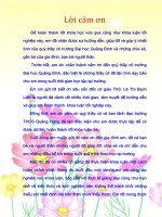 Phát triển tư duy cho học sinh thông qua một số bài toán phân tích đa thức thành nhân tử và các ứng dụng 