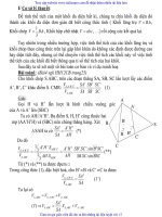 ứng dụng tỉ số thể tích