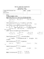 de kiem tra dai so 9 chuong 3  co dap an