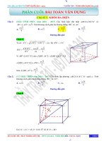 PHẦN 5 thể tích khối đa diện