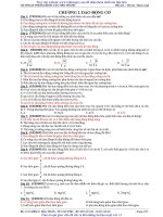 Full trắc nghiệm lý thuyết vật lý 12