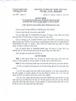 Đề cương và danh mục tài liệu ôn thi tuyển công chức