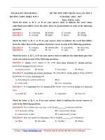 thpt trieu son 1 thanh hoa mon tieng anh lan 2 nam 2017 file word co loi giai 