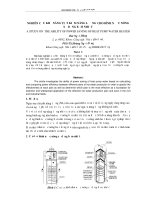 BÁO CÁO NCKH  NGHIÊN CỨU KHẢ NĂNG TIẾT KIỆM NĂNG LƯỢNG CHO BÌNH NƯỚC NÓNG SỬ DỤNG BƠM nhiệt