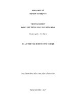 đồ án robot đóng nắp thùng giấy và dán băng keo