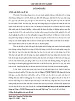 Báo cáo chuyên đề bán hàng