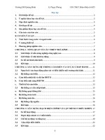 Thiết kế thiết bị tự động giám sát và điều khiển môi trường mô hình nhà kính 