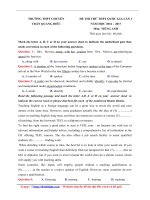 thpt chuyen nguyen quang dieu dong thap mon tieng anh lan 1 nam 2017 file word co loi giai 