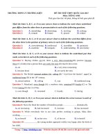 thpt ly thuong kiet mon tieng anh lan 2 nam 2017 file word co loi giai 