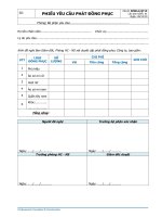 BM01A QT15 phieu yeu cau cap phat dong phuc 