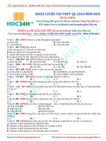 BÀI TẬP PHẦN AMIN_LUYỆN THI THPTQG2018 TRÊN CÁC WEB HỌC ONLINE