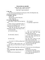 giáo án bàn tay nặn bột tuần 31 