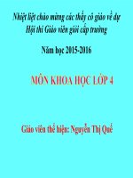 Bài Giảng Sự Nuôi Và Dạy Con Của Một Số Loài Thú