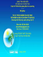 Bài Giảng Trách Nhiệm Của Học Sinh Với Nhiệm Vụ Bảo Vệ An Ninh Tổ Quốc(T3) Chương Trình Giáo Dục Quốc Phòng, Lớp 12