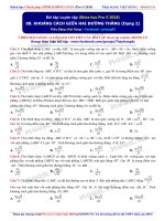 08 khoang cach giua hai duong thang dang 2 _LUYỆN THI THPT QUỐC GIA 2018 TRÊN MOON.VN