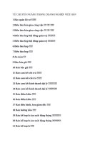 TỪ VỰNG TIẾNG HÀN CHUYÊN NGÀNH TRONG DOANH NGHIỆP